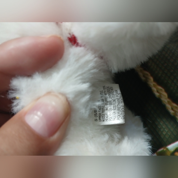 Target White Bear Kids Slippers 5-6 Baby - Picture 6 of 6